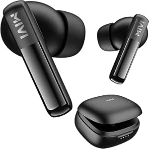 Mivi DuoPods Echo | AI-ENC Calls| IPX 4.0 Earphone Wireless | 13mm Drivers Earbuds | TWS Earphone Wireless with Bluetooth 5.3 | Made in India | 1 Year Warranty | 60 Hours Playtime